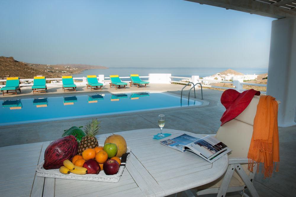 Myconian Princess Luxury Villas คาลาฟาติส ภายนอก รูปภาพ